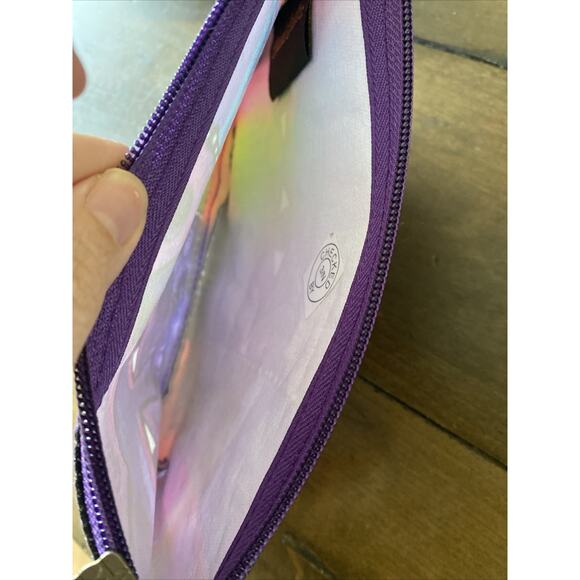 Laurel Burch Cat‎ Cosmetic Bag Zippered Travel Bag Feline Friends Artsy Bold - Picture 6 of 7